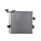 Condensator AC Toyota Land Cruiser 250 20; motor 2.4 T, 2.4 T Hybrid, dimensiuni [mm]: 615x417x22, uscator integrat, iesire 10,1mm, intrare 15,5mm;
