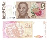 Argentina 5 Pesos 1968-1969 P-276 UNC