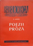 POEZII SI PROZA-D. ANGHEL