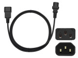 Cablu prelungitor alimentare PC sau monitor, lungime 1.5m, culoare negru