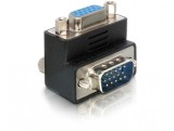 Adaptor VGA M-T unghi 90 grade, Delock 65171