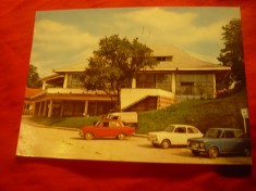Ilustrata Curtea de Arges - Restaurant Capra Neagra ,circulat 1970