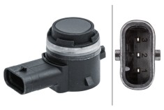 HELLA 6PX 358 141-261 Sensor, ajutor parcare foto