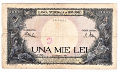 Bancnota 1000 lei 10 septembrie 1941 (5) foto