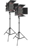 Panouri Bi-color 660 LED Video Kit + suport + accesorii Neewer