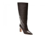Cizme elegante ALDO maro, CADIGODER 201, din piele croco
