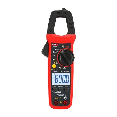 Cleste ampermetric UNI-T UT202A+, 6A, 60A, 600A, LCD (6000), măsurători precise &amp;icirc;n medii cu interferențe foto