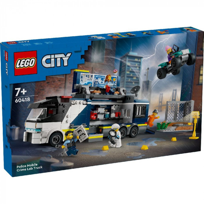LEGO CITY LABORATOR MOBIL DE CRIMINALISTICA 60418 SuperHeroes ToysZone