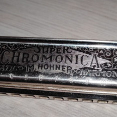 MUZICUTA SUPER CHROMONICA HOHNER CHROMATIC HARMONICA