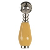 Cumpara ieftin Maner mobilier ceramica galbena 2x2x6 cm