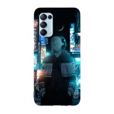 Husa compatibila cu Oppo A55, Viceversa, model Draken Tokyo Revengers, Silicon, TPU, Transparent, Carcasa