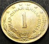 Cumpara ieftin Moneda 1 DINAR - RSF YUGOSLAVIA, anul 1977 * cod 1559 = A.UNC, Europa