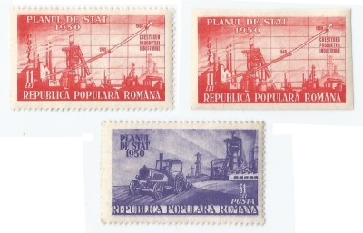 |Romania, LP 263/1950, Planul de stat, MNH foto