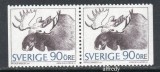 SUEDIA 1967, Fauna, neuzat, MNH