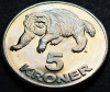 Moneda exonumia 5 COROANE / KRONER - GROENLANDA, anul 2010 * cod 4531 = UNC, America de Nord