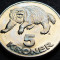 Moneda exonumia 5 COROANE / KRONER - GROENLANDA, anul 2010 * cod 4531 = UNC