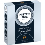 Mister Size-Prezervativ Size L 57 mm (3 Bucăți)-Latex