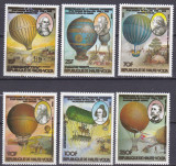 DB1 Aviatie Baloane cu Aer Montgolfier 1983 Volta Superioara 6 v. MNH, Nestampilat