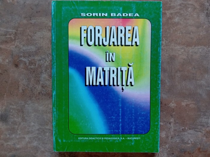 FORJAREA IN MATRITA de SORIN BADEA , 1998