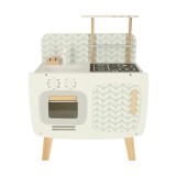 Bucătărie de jucarie retro din lemn pentru copii, LULILO, 58 cm x 72,7 cm x 29,2 cm