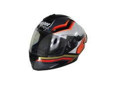 Casca moto integrala adulti, Safebet HF-123 Q250-L, culoare negru/portocaliu, ma... Cod Produs: MX_NEW ROY32211