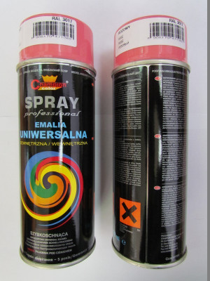 Spray vopsea Profesional CHAMPION RAL 3017 Roz 400ml ManiaCars foto