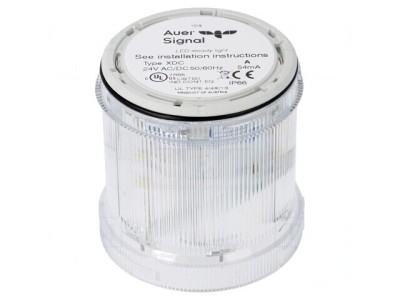 Semnalizator LED Transparent 24V IP66 foto