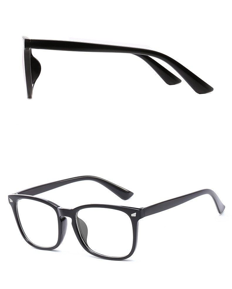 Ochelari model wayfarrer unisex dama barbati rame negre cu lentila  transparenta, Wayfarer, Femei | Okazii.ro