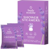 Body Restore Lavender Shower Steamers tablete pentru duș cu esente de lavanda 2x25 g