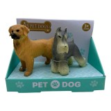 Set 2 Figurine Jucarie Catei Realistici - My Pet Dogs - Model 3