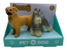 Set 2 Figurine Jucarie Catei Realistici - My Pet Dogs - Model 3