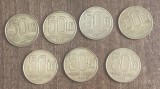 D12 - Set complet monede 50 lei Romania - perioada 1991 - 1996