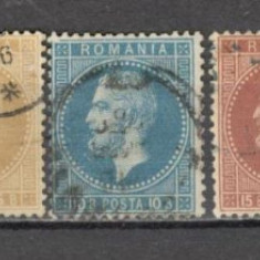 Romania.1872 Principele Carol I-Paris stampilate GR.1