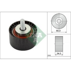 Rola ghidare curea Volvo S60 2 (134), S80 2 (124), S90 2 (234), V40 Cross Country (526), V40 Liftback (525), V60 I (155), V60 I Cross Country (157),