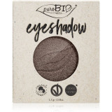 Cumpara ieftin PuroBIO Cosmetics Compact Eyeshadows fard ochi rezervă culoare 19 Intense Gray 2,5 g