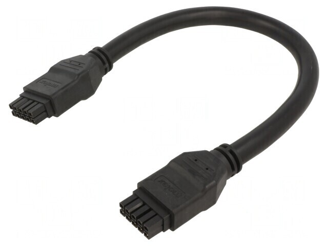 Cablu Mega-Fit 10 PIN 0,5m 10A PVC aurit