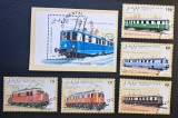 Sahara Occidentală (1992) - Serie completă Timbre + Coliță "Istoria Trenurilor" (Obliterat / Ștampilat) VRT1