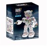 Robotel cu sunete, lumini, functie mers, lansare sageata si autocolante Gear Robot