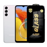 Folie de Protectie pentru Samsung Galaxy M14, TEO, Sticla Securizata ESD, Margini Negre, Rezistenta la Zgirieturi, Antistatica, 0.35 mm, Transparenta