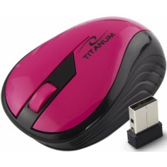 Mouse optic wireless Esperanza Rainbow TM114P 3 butoane 2.4GHz Usb 1000dpi Pink
