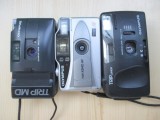 3 aparate cu film Olymus
