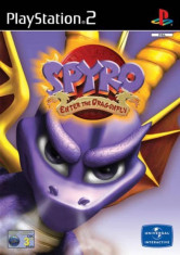 Joc PS2 SPYRO Enter The Dragon Fly PlayStation 2 colectie retro ca nou foto