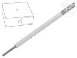 Cablu &Ouml;LFLEX&reg; HEAT 125 SC 1x2,5mm2 litat Cu alb -55 p&acirc;nă la 125&deg;C