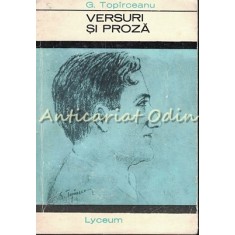 Versuri Si Proza - George Topirceanu