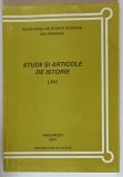 SOCIETATEA DE STIINTE ISTORICE DIN ROMANIA , STUDII SI ARTICOLE DE ISTORIE , LXVI , 2001