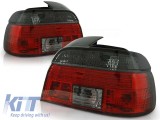 Set de stopuri tuning potrivit pentru BMW E39 09.1995-08.2000 sedan cu baza rosie si fumurie, stanga si dreapta Performance AutoTuning