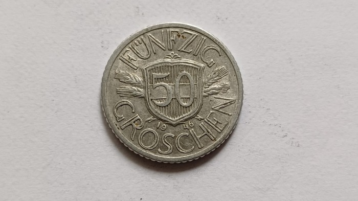 Austria-50 Groschen 1946