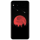 Husa silicon pentru Apple Iphone X, Blood Moon