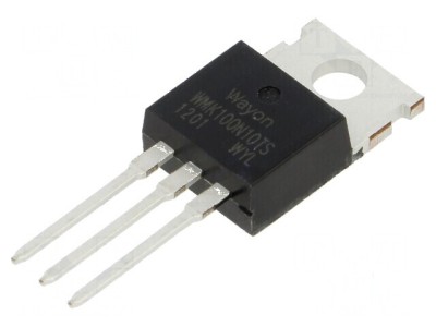 Tranzistor N-MOSFET Unipolar TO220-3 foto