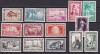 Monaco 1949 aniversarea printului MI 357-370 MNH, Nestampilat